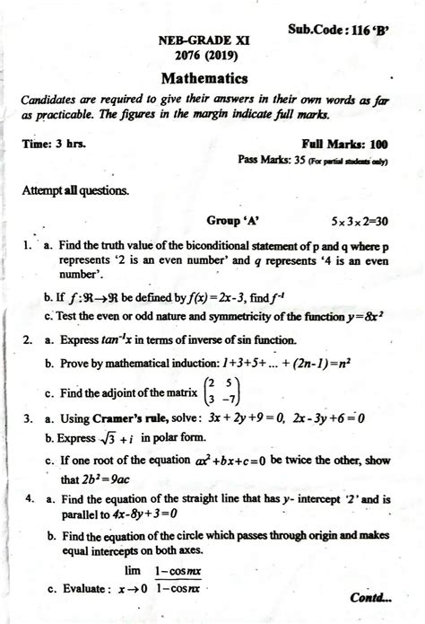 Question Paper & Syllabus .